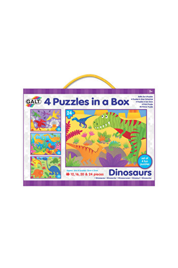 Galt 4 in 1 Box Dinosaur Puzzle