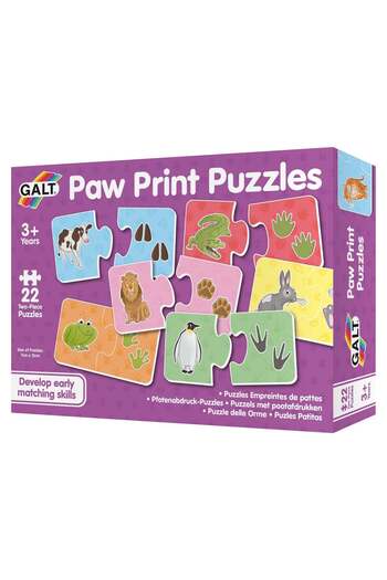 Galt Puzzle 22 Pieces with Animals and Their Tracks