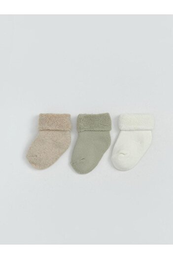 LC Waikiki Baby Boy Towel Socks 3-Piece Set (W5)