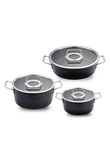 Fissler Adamant 6 Piece Glass Lid Cookware Set