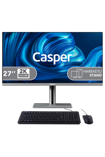CASPER Nirvana A87.1362-DV00X-V-G Intel Core i7-13620H 32GB RAM 500GB NVMe SSD Freedos All in one