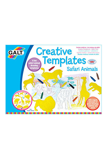 Galt Creative Stencils Animals Galt, 1005437