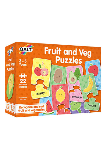 Galt Puzzle with fruits and vegetables, Galt, JGC 1105599