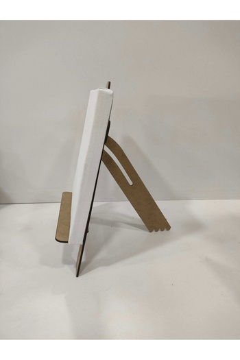 toptanetkinlikboyama Wooden Easel for 20X20 Canvas |   Mdf Easel Stand |   Painting and Activity Easel