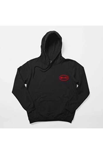 Z zepplin Byd Logo Black Hooded Sweatshirt Hoodie