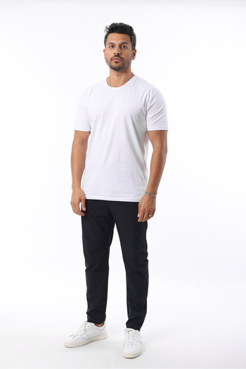 Rodrigo Men's Parachute Thin Fabric Elastic Waist Straight Leg Jogger Pants