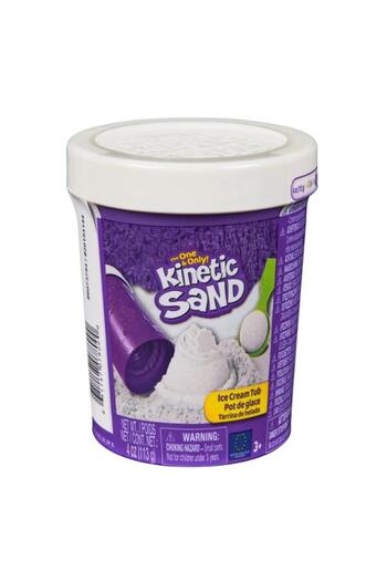 Kinetic Sand Set Cuva De Inghetata Alb