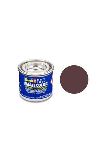 REVELL Vopsea leather brown matt pentru modelism 14 ml