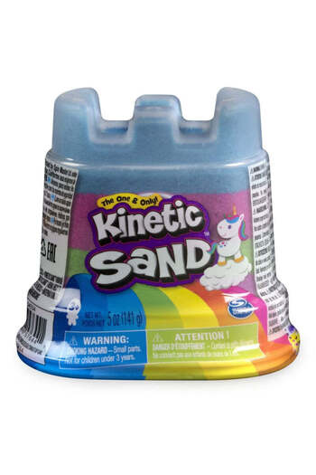 Spinmaster Kinetic Sand Rainbow Castle Blue
