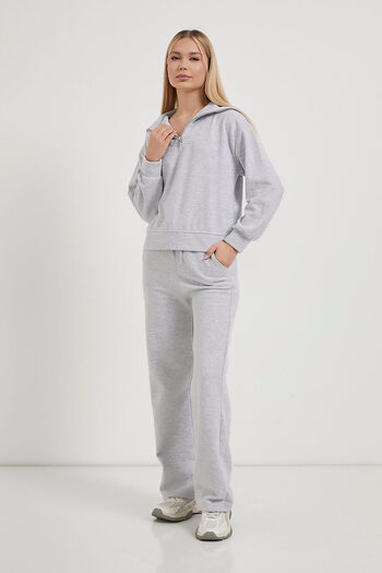 Arma Life Armalife 26113 Selanik Women's Sweat with Zipper at the Neck