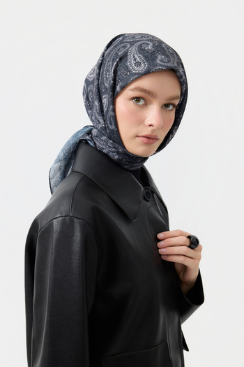 Qef Cotton Scarf Timeless Smoked