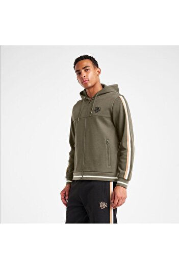 Lescon 25N-1130 Zippered Hooded Men's Top