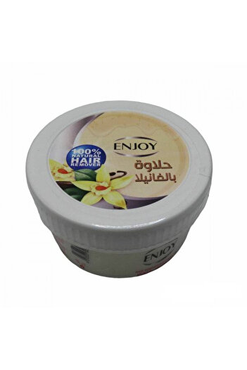 Enjoy اينجوي حلاوه/شمع ازاله الشعر 400 مل بالفانيلا