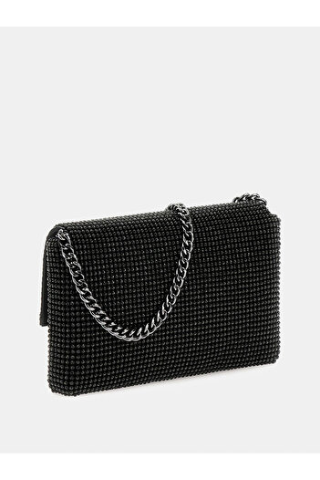 Guess Женска черна чантичка Zalina HWRB9350700-BLA