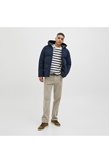 Jack & Jones Global Erkek Lacivert Mont (12283517-SKYC)