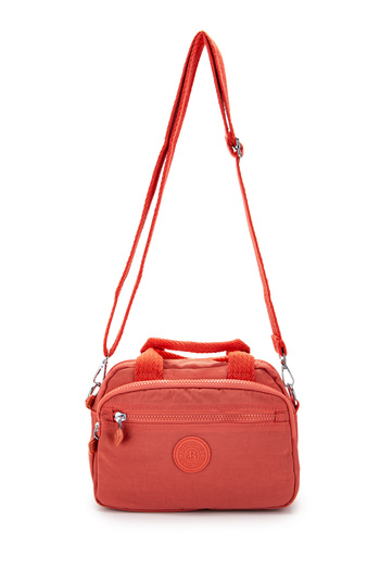 minebag Klinkır Fabric Women's Crossbody Bag Shay Salmon
