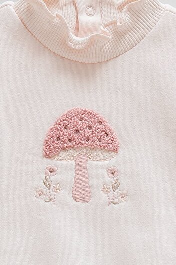 Caramell Mushroom with Chardon Inside Double Set (01-12 Months) - Pink