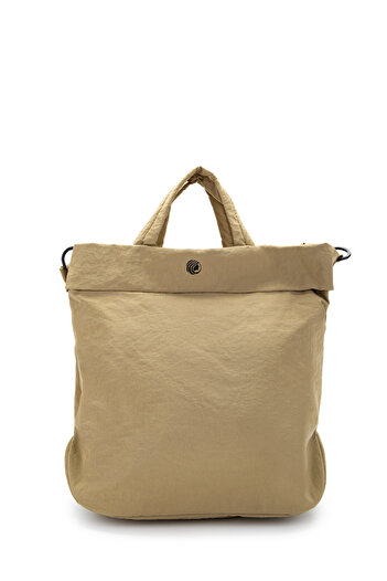 minebag Geantă de tip crossbody unisex Edvin din material Klinkir, rezistentă la apă, muștar