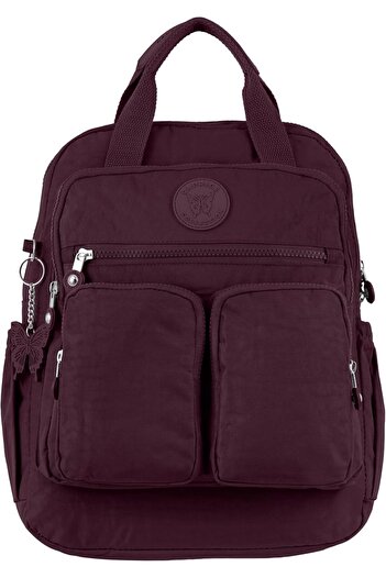 Caprice Collection Backpack, Lightweight Water-Resistant Daypack with Organised Pockets & Padded Str