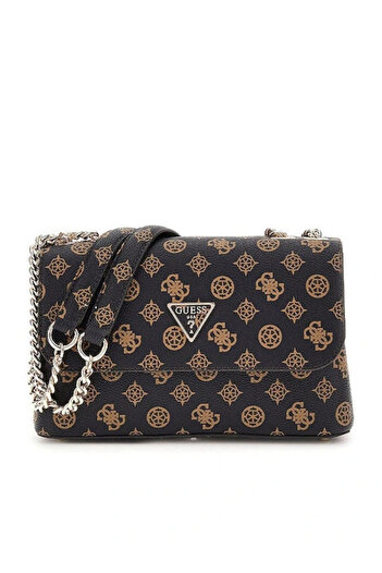 Guess Access Women's Brown Shoulder Bag Hwpg7208200-Mlo
