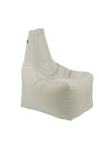 Pufrelax Fotoliu puf, Sunlounger EVO XL, umplutura de burete Memory Mix, material impermeabil, Crem