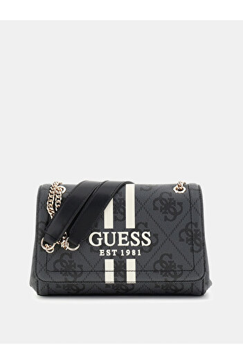 Guess Lorelei Women's Anthracite Shoulder Bag Hwos9672210-Clo