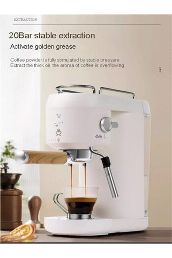 Generic DENX DX3417 Premium 20 Bar Automatic Coffee Machine