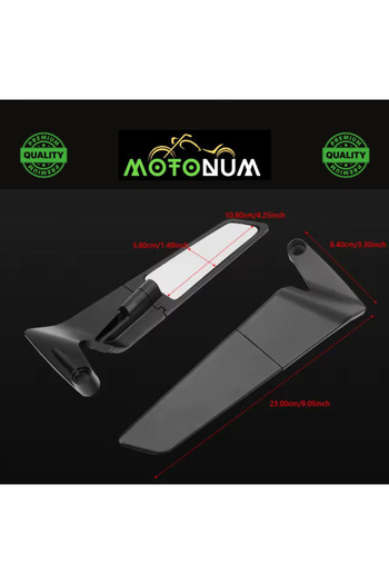 Motonum Bajaj Pulsar NS 200 Naked Kanat Ayna Büyük Boy M01007