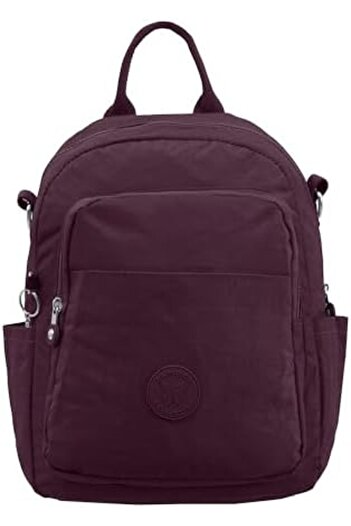 Caprice Collection Backpack, Compact Water-Resistant Daypack with Organiser Pockets & Padded Straps