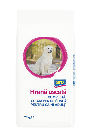 Aro Dry Food with Ham for Adult Dogs 20 Kg,