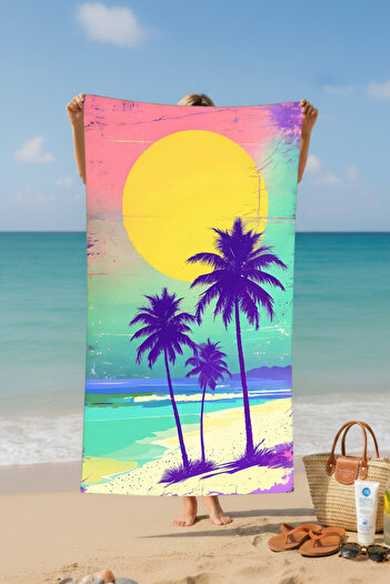 BETHA Güneş Cotton Beach-Bath Towel – 75X150 cm