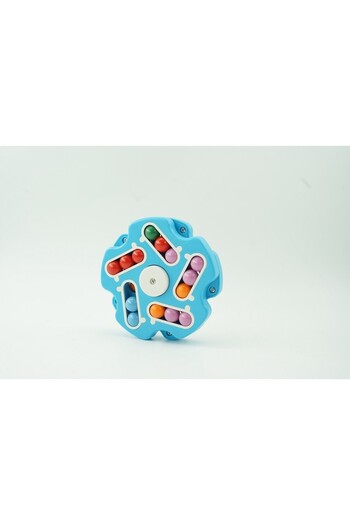 Teo Cub magic interactiv, Magic Bean, jucarie antistres potrivit pentru copii si adulti, Stea, Albastru