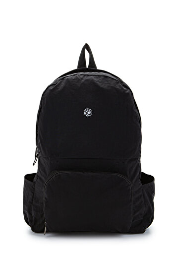 minebag Klinkır Fabric Waterproof Jadon Unisex Backpack Black