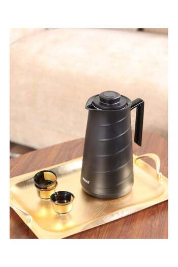 HOMEVEO Thermos for tea or coffee, maintains the temperature of drinks for a long time, 1 liter capa