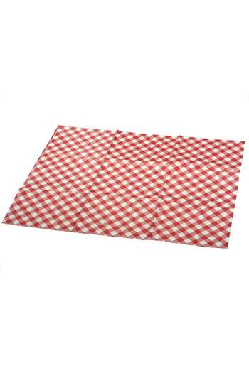 Micostore School desk protection for painting class, table protection, tarpaulin, 65 x 50 cm, red
