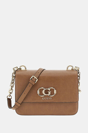 Guess Anadela Women's Brown Shoulder Bag Hwkg9624200-Tau