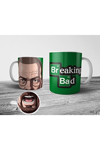 Pixxa Walter White - Breaking Bad Mug with Bottom Mouth Pattern