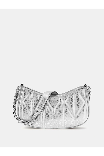 Guess Aldina Women's Gray Handbag Hwgy9663170-Sil