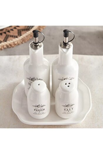 Generic Sweet Home 5-Piece Condiment Set