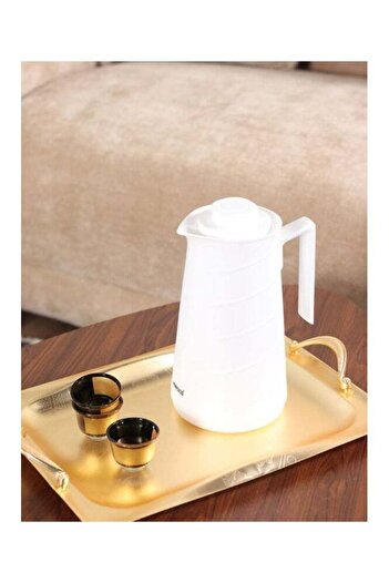 HOMEVEO Thermos for tea or coffee, maintains the temperature of drinks for a long time, 1 liter capa