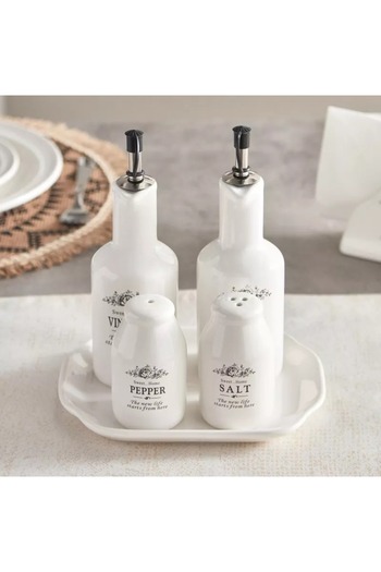 Generic Sweet Home 5-Piece Condiment Set