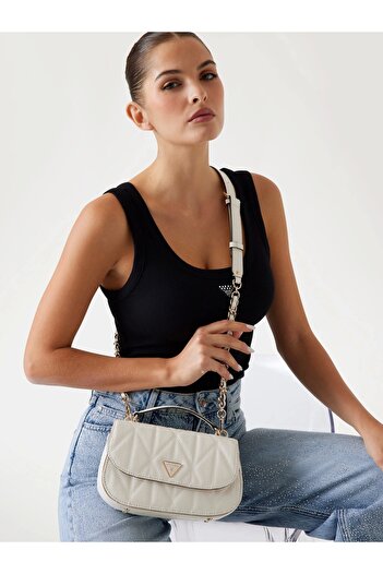 Guess Betula Women's White Shoulder Bag Hwgg9663200-Off