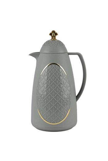 HOMEVEO Thermos For Tea or Coffee With a Capacity of 1 liter - dark gray color