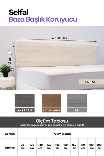 Selfal Baza Yatak Başlık Kılıfı - Tay Tüyü Kapitone Kumaş (Ölçü Seçenekli)