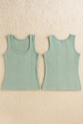 QKK Women's Cotton Lycra Combed Cotton Camisole 6-Piece Undershirt Q6K0K1T5Ka