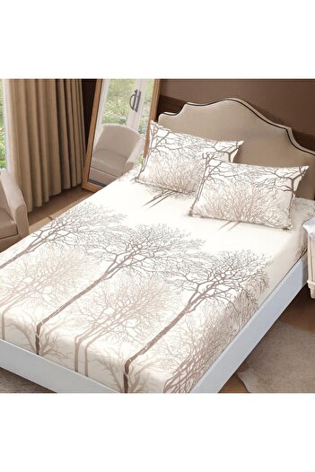 Pucioasa Finet duvet cover set + 2 pillowcases 160x200cm, Stylized trees