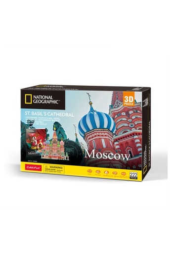 Cubic Fun 3D puzzle St. Basil's Cathedral Moscow 222 pieces