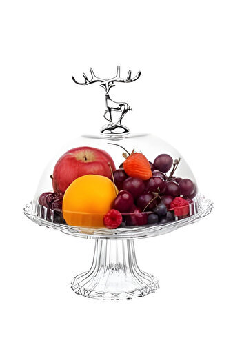Generic Glass serving dish with lid
