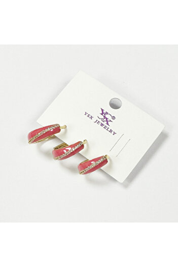 Perissy 3-Piece Hoop Women's Earrings