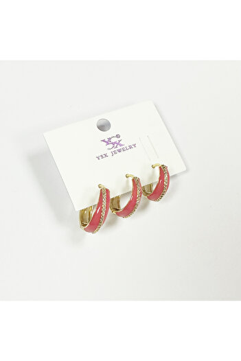 Perissy 3-Piece Hoop Women's Earrings